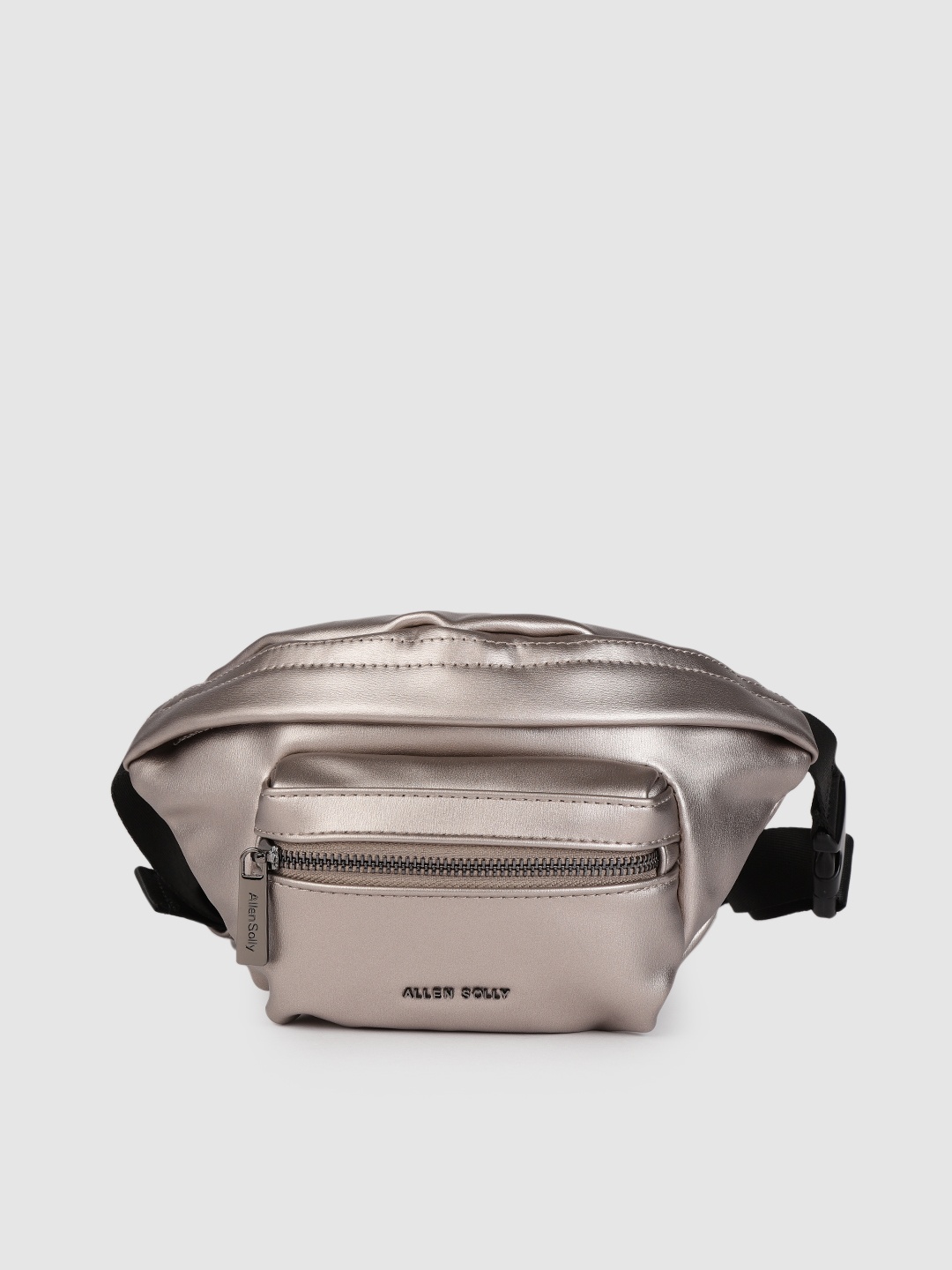 

Allen Solly Women Mettalic-Toned Waistpouch, Metallic