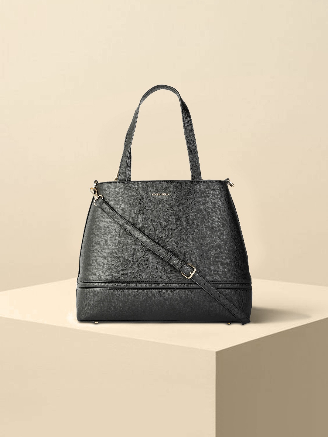 

Allen Solly Women Black Structured Shoulder Bag