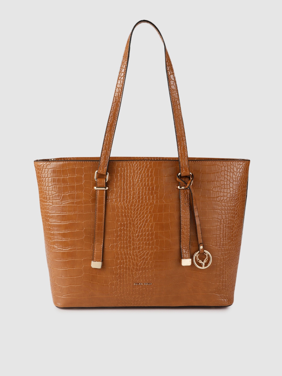 

Allen Solly Tan Brown Textured Shoulder Bag
