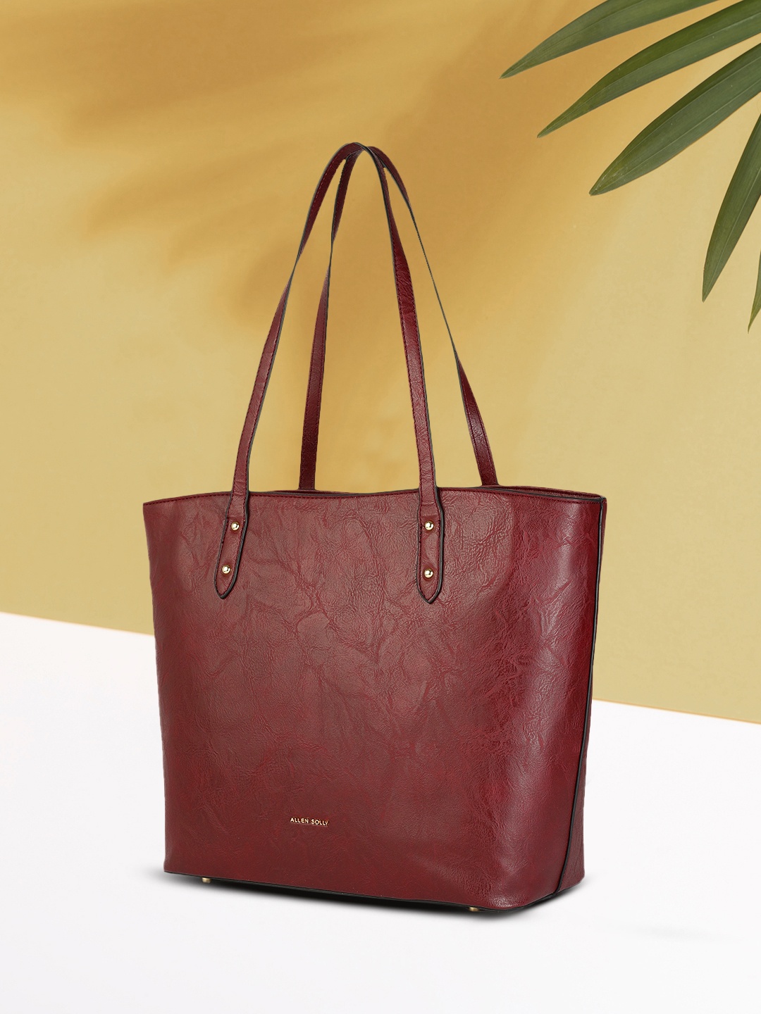 

Allen Solly Burgundy Solid Shoulder Bag