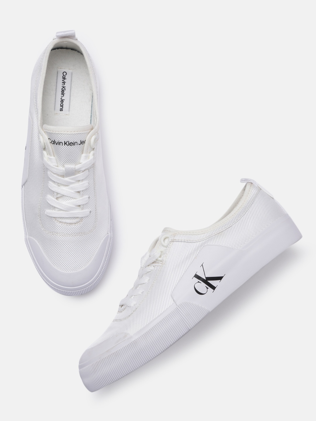 

Calvin Klein Men White SKATER VULC NY Sneakers