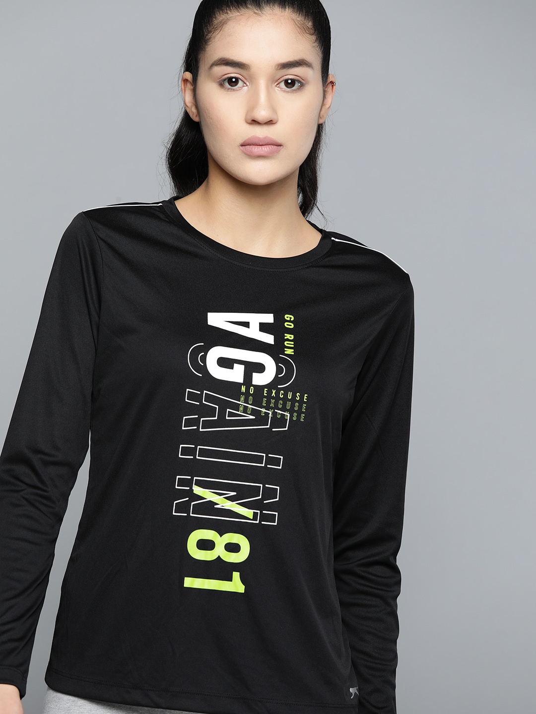 

Slazenger Women Running ULTRA-DRY T-shirt, Black