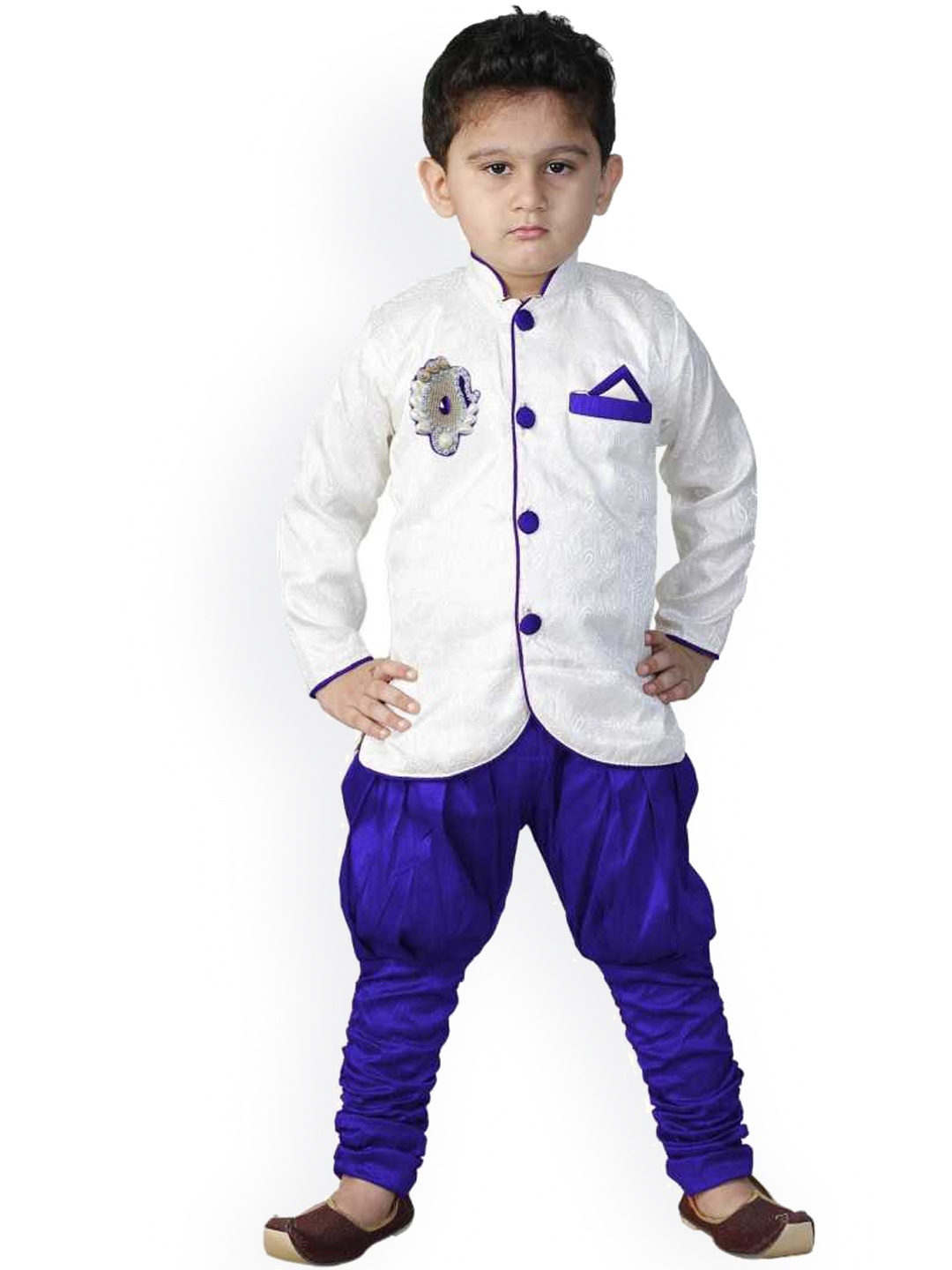

DIGIMART Boys Multi Clothing Set, White