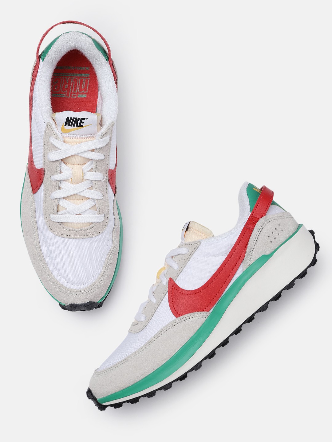 

Nike Women White Leather Sneakers