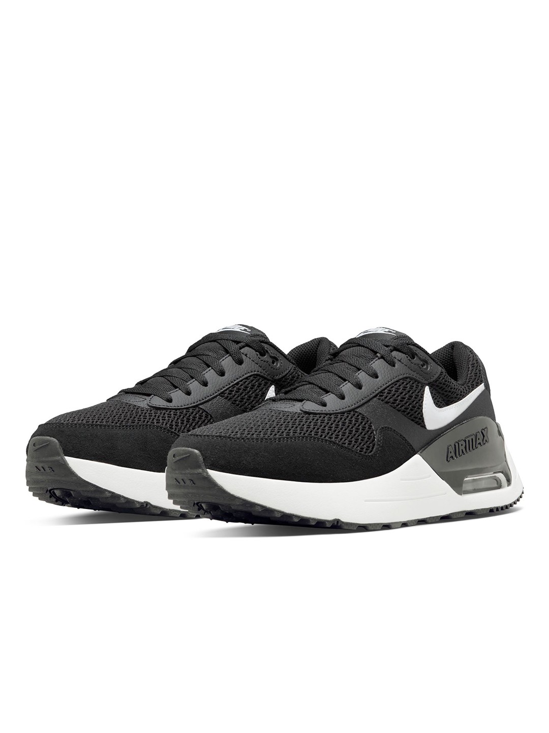 

Nike Men Black Leather Air Max Sneakers