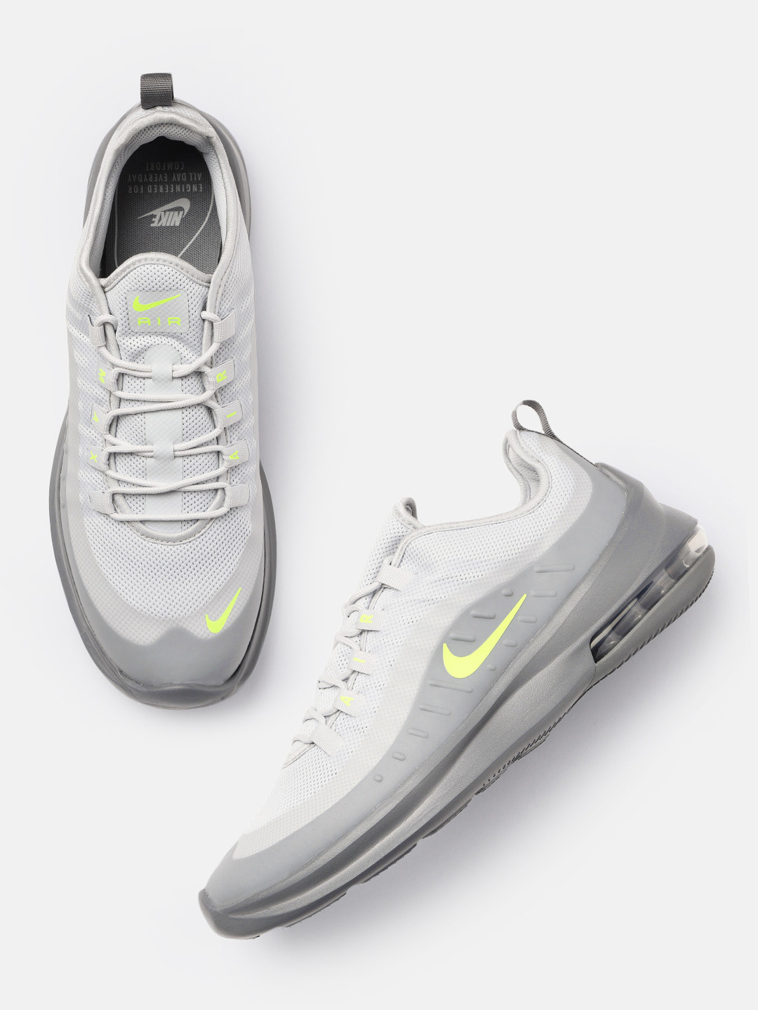 

Nike Men Grey Air Max Axis Running Shoes