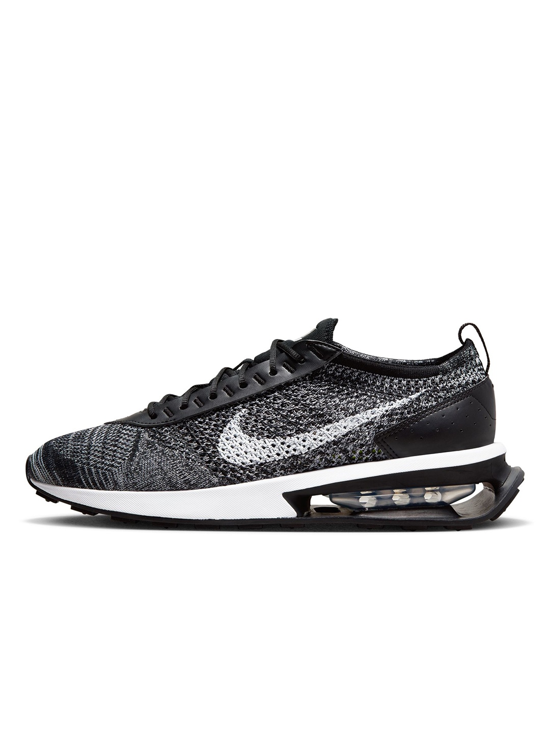 

Nike Men Black & Grey Air Max Flyknit Racer Sneakers