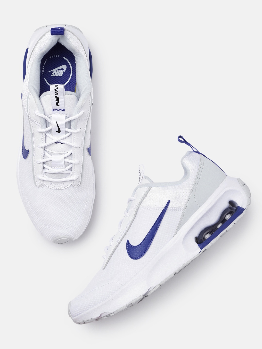 

Nike Women White Air Max Intrlk Lite Sneakers