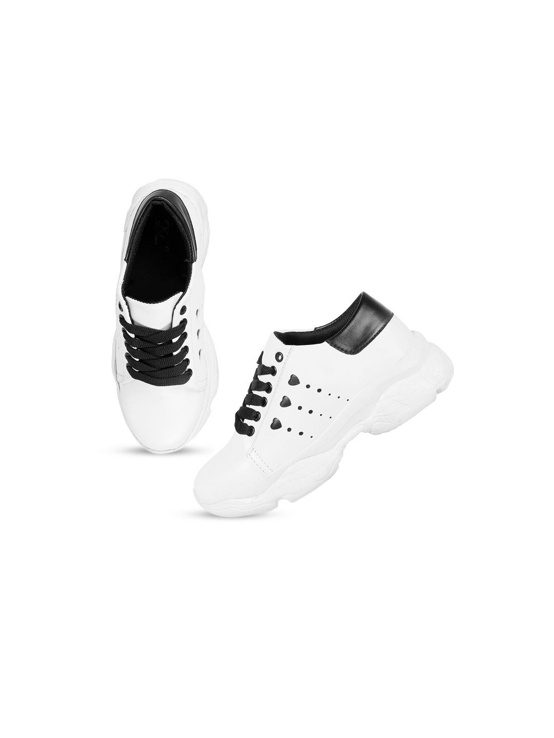 

Krafter Women Pink Colourblocked Sneakers