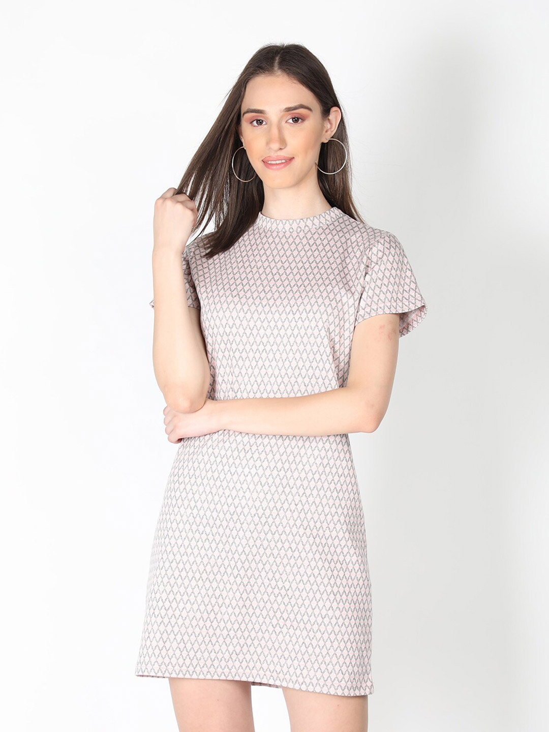 

HANG N HOLD Pink & delicacy T-shirt Dress