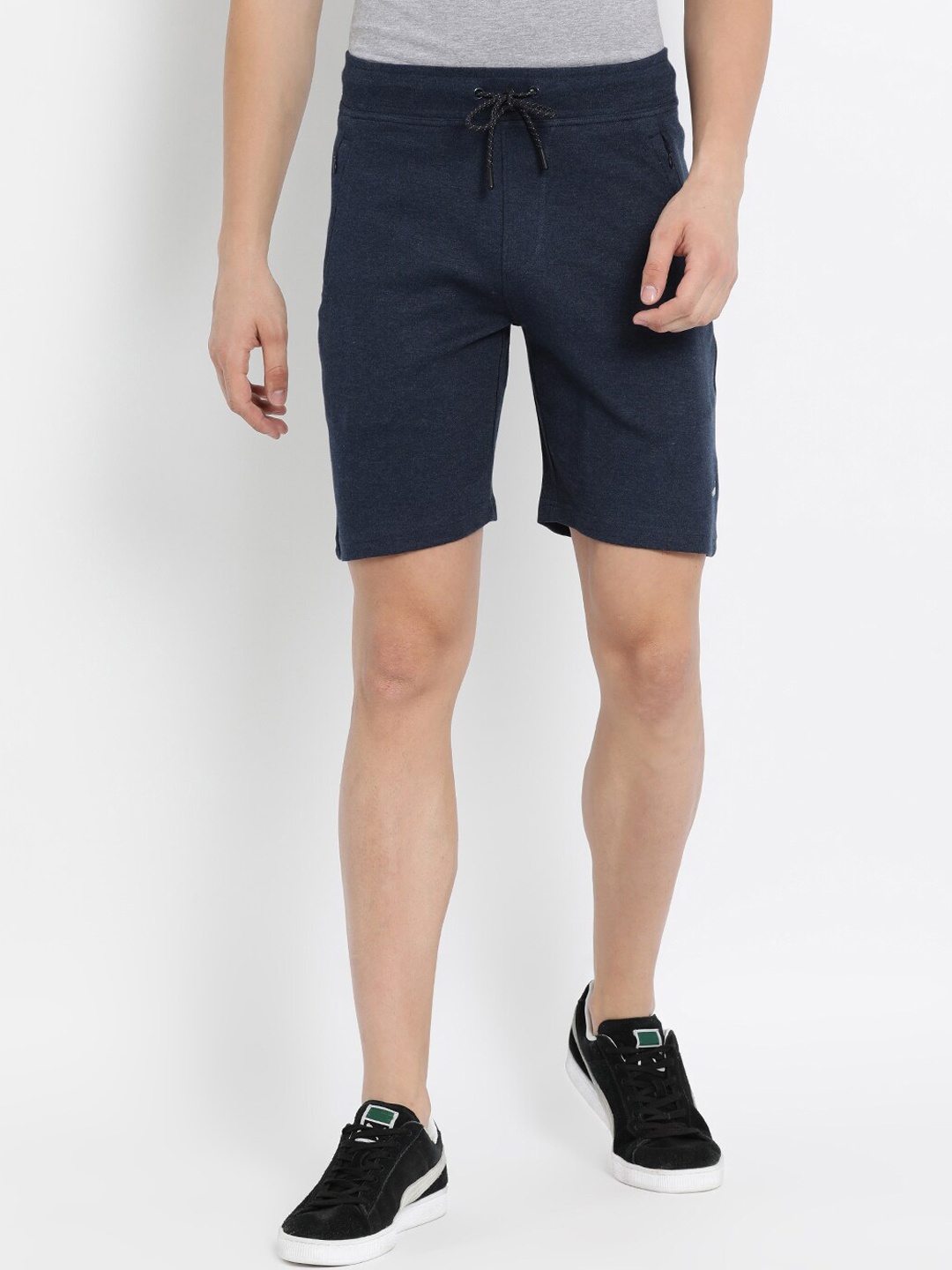 

Crocodile Men Navy Blue Sports Shorts