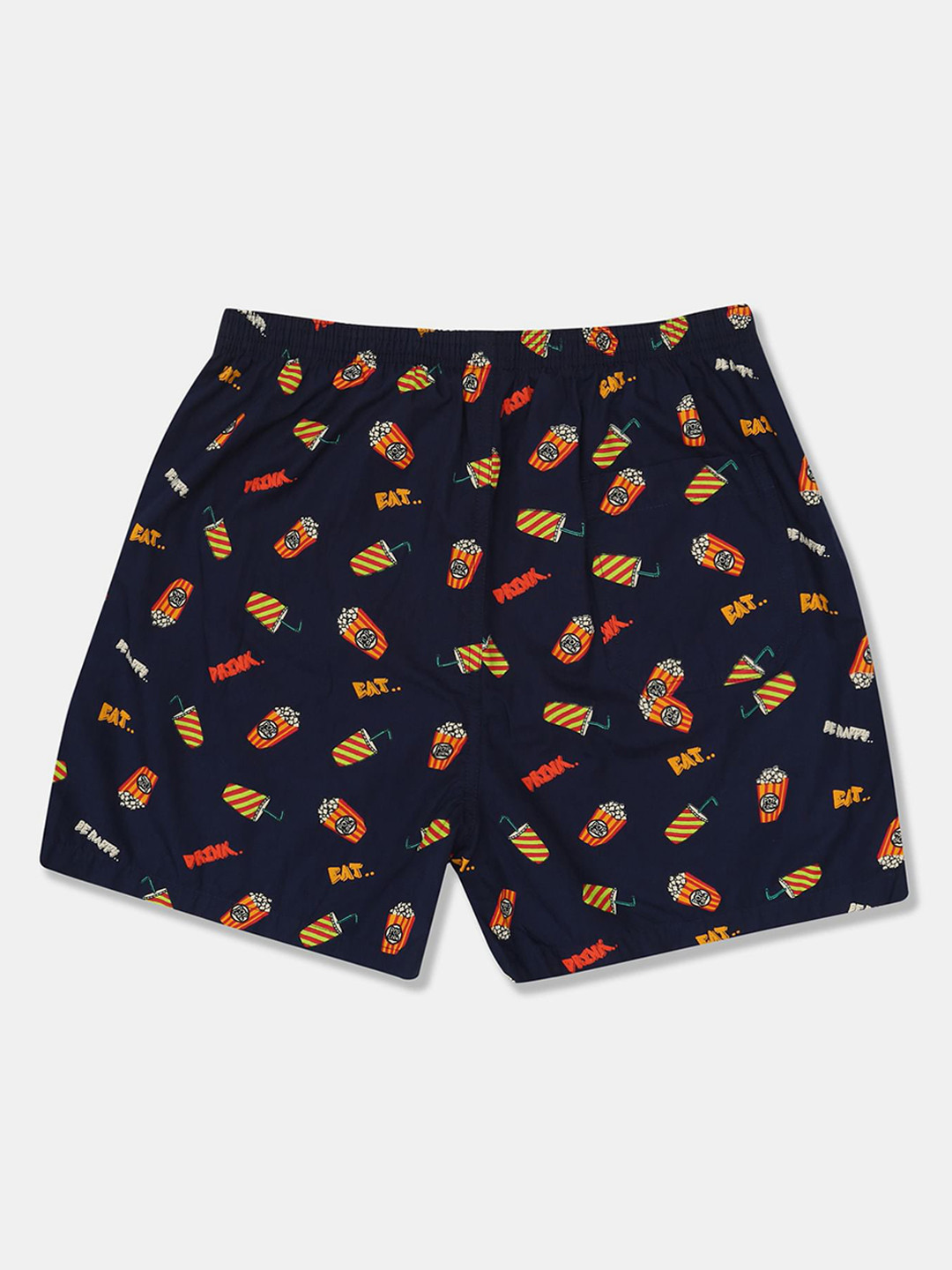 

Flying Machine Men Blue Printed Cotton Boxers