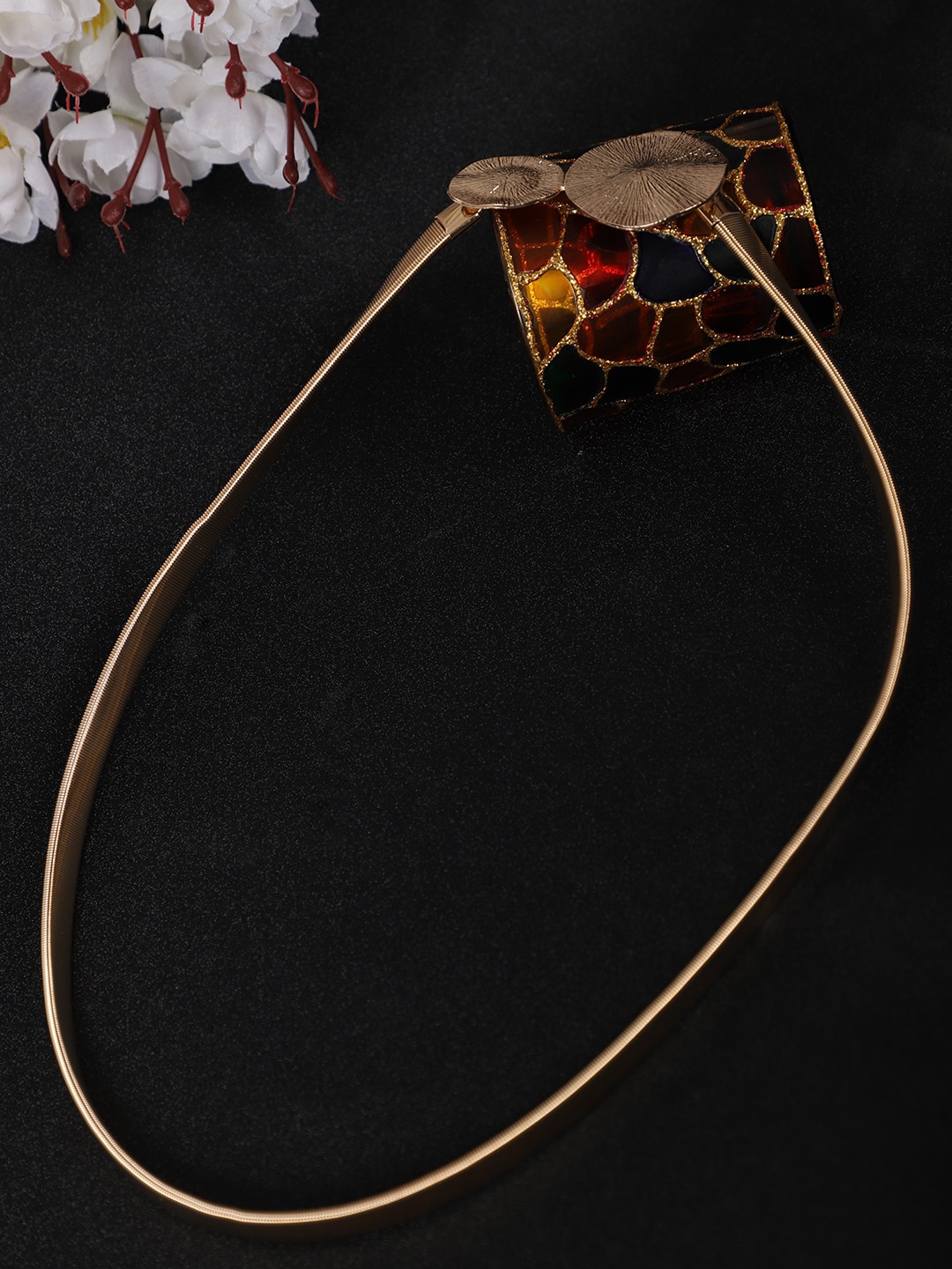 

YouBella Women Gold Belts