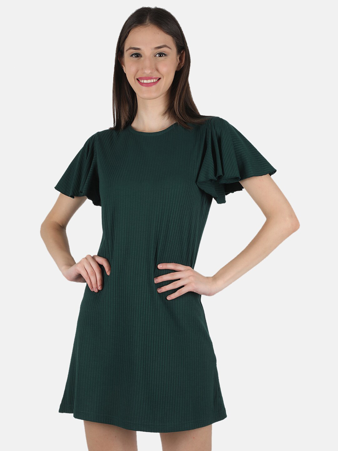

Monte Carlo Green A-Line Dress