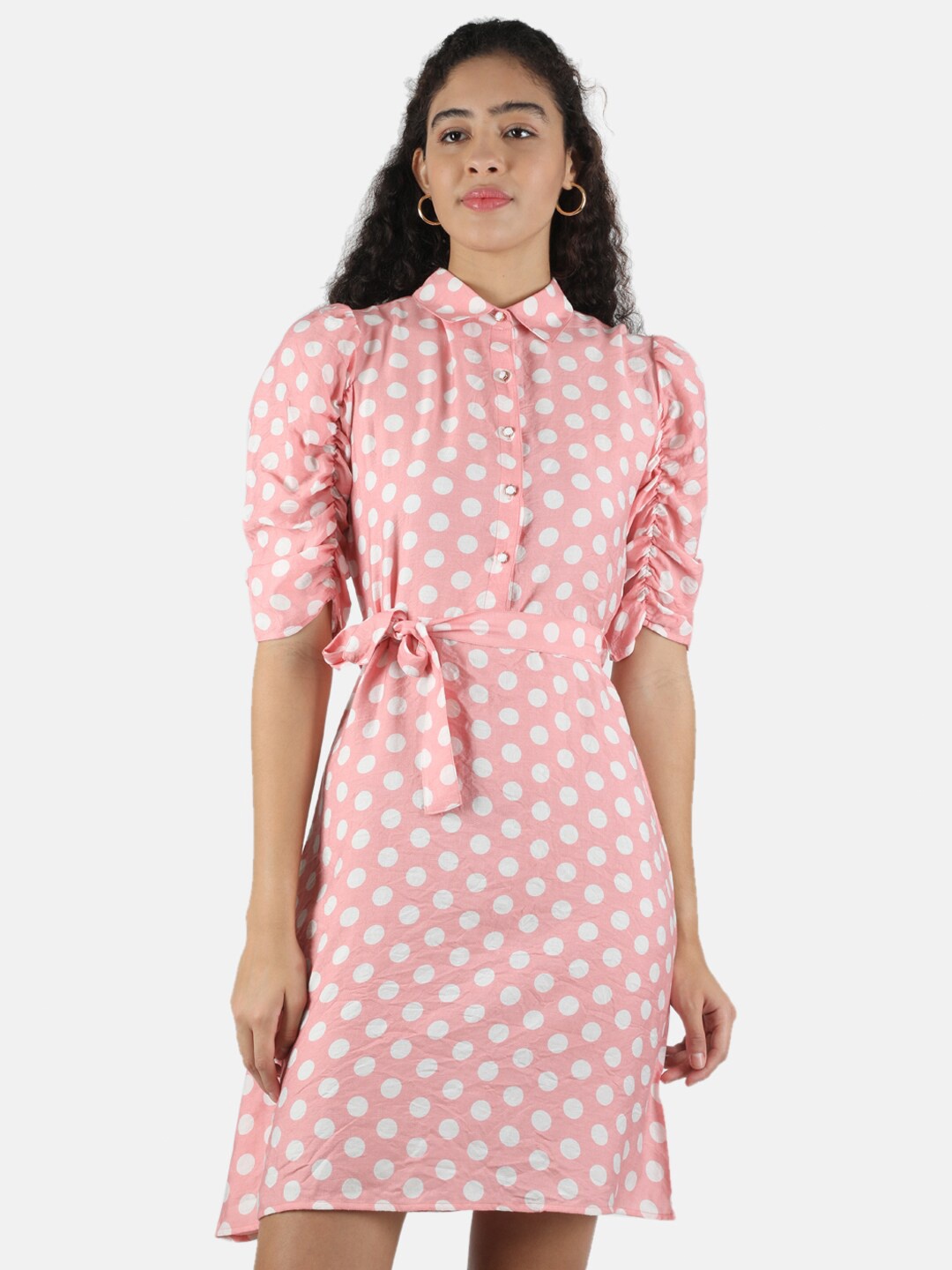 

Monte Carlo Pink Shirt Dress