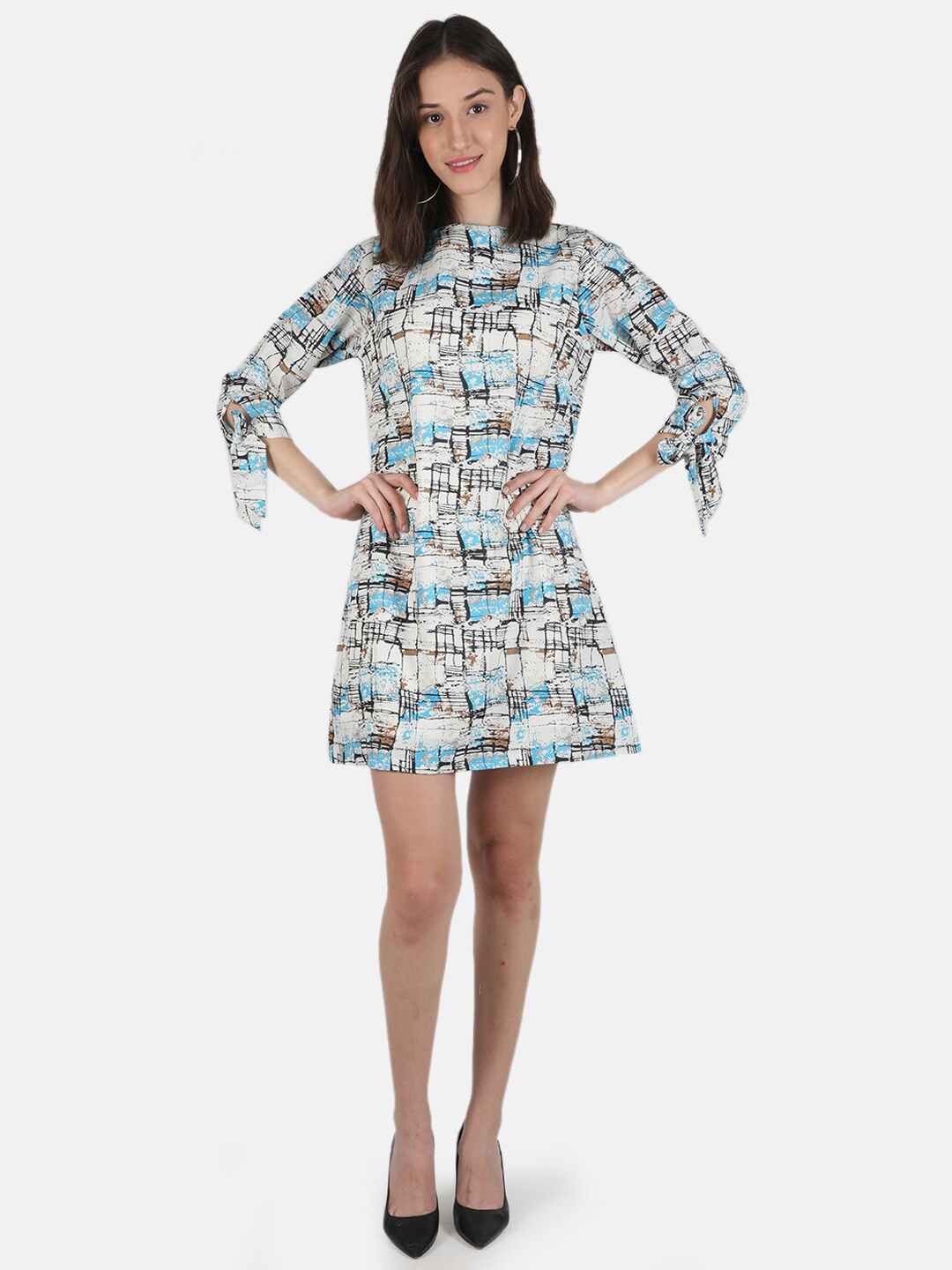 

Monte Carlo Turquoise Blue A-Line Dress