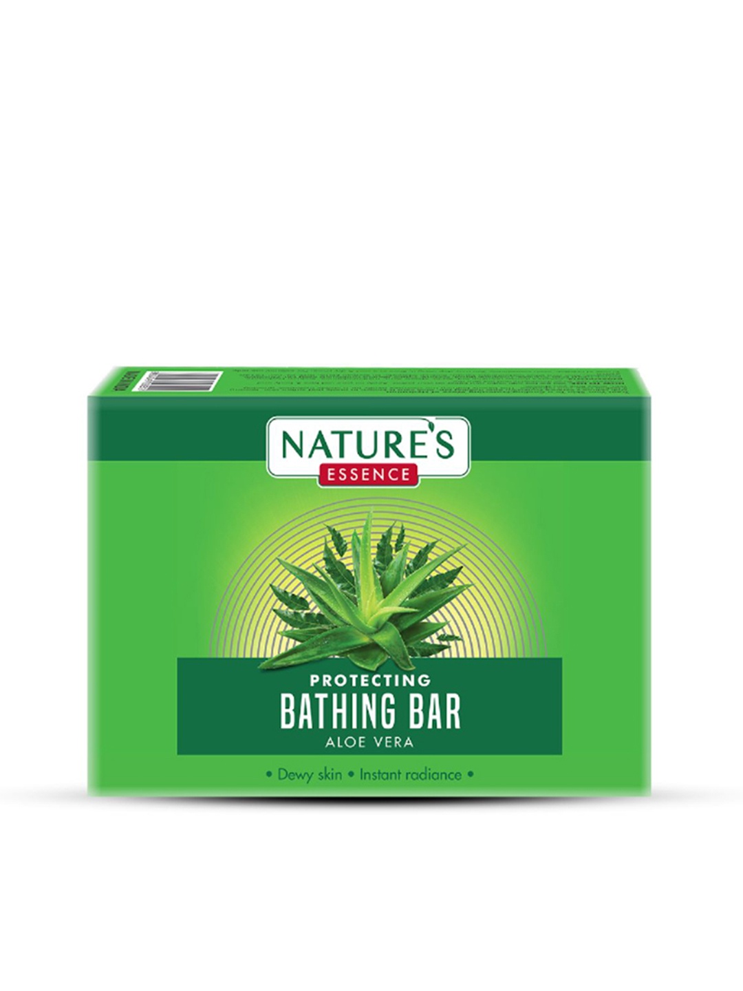 

Natures Essence Aloe Vera Bathing Bar For Dewy Skin & Instant Radiance - 75g, Green