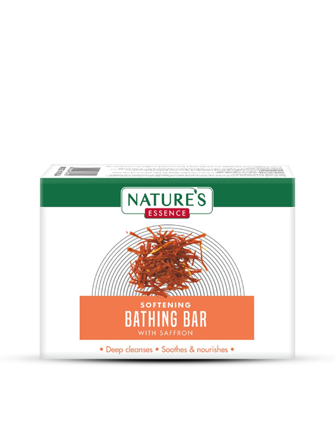 

Natures Essence Softening Bathing Bar with Saffron - 75 g, White