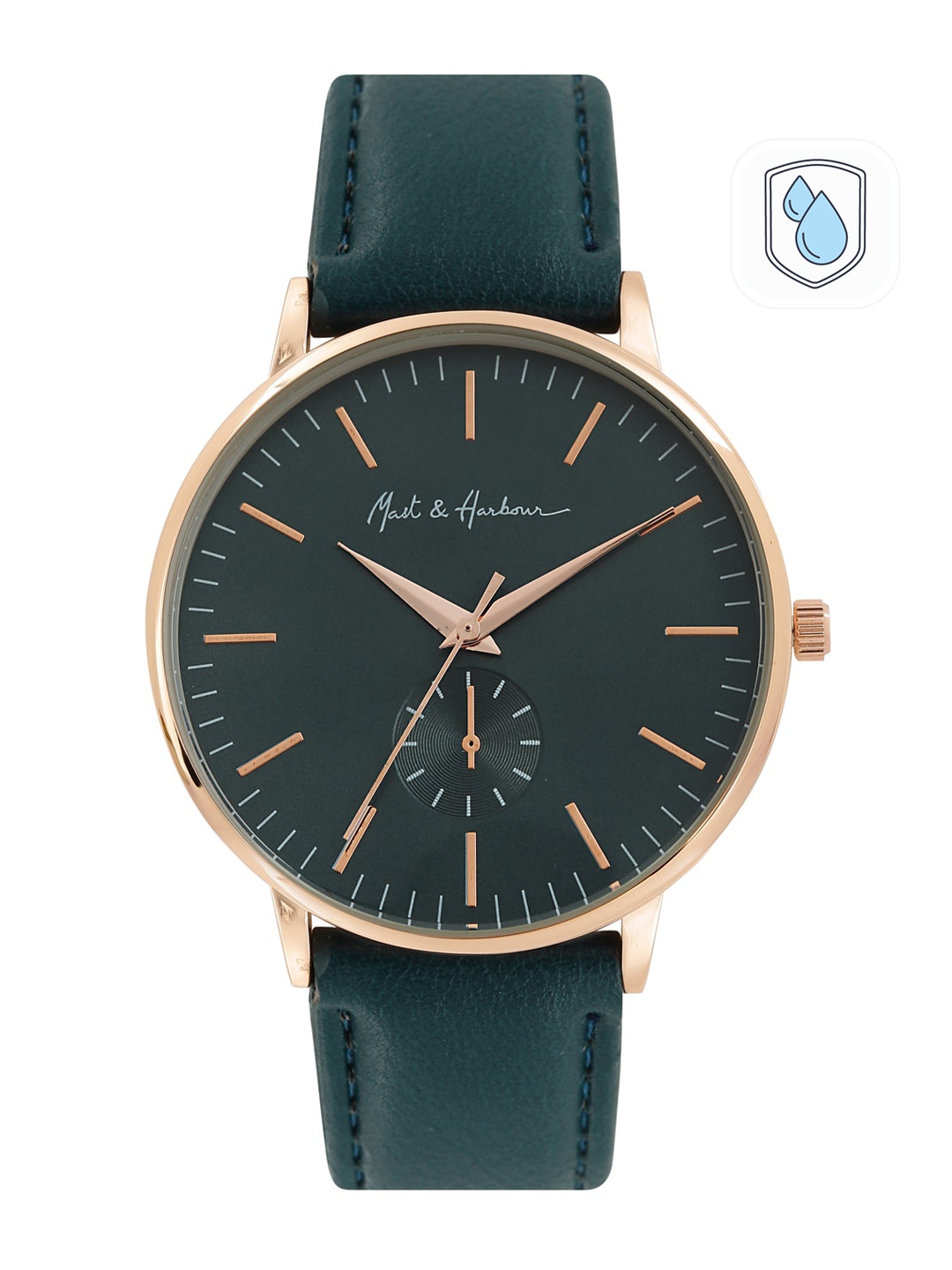 

Mast & Harbour Women Teal Green Analogue Watch