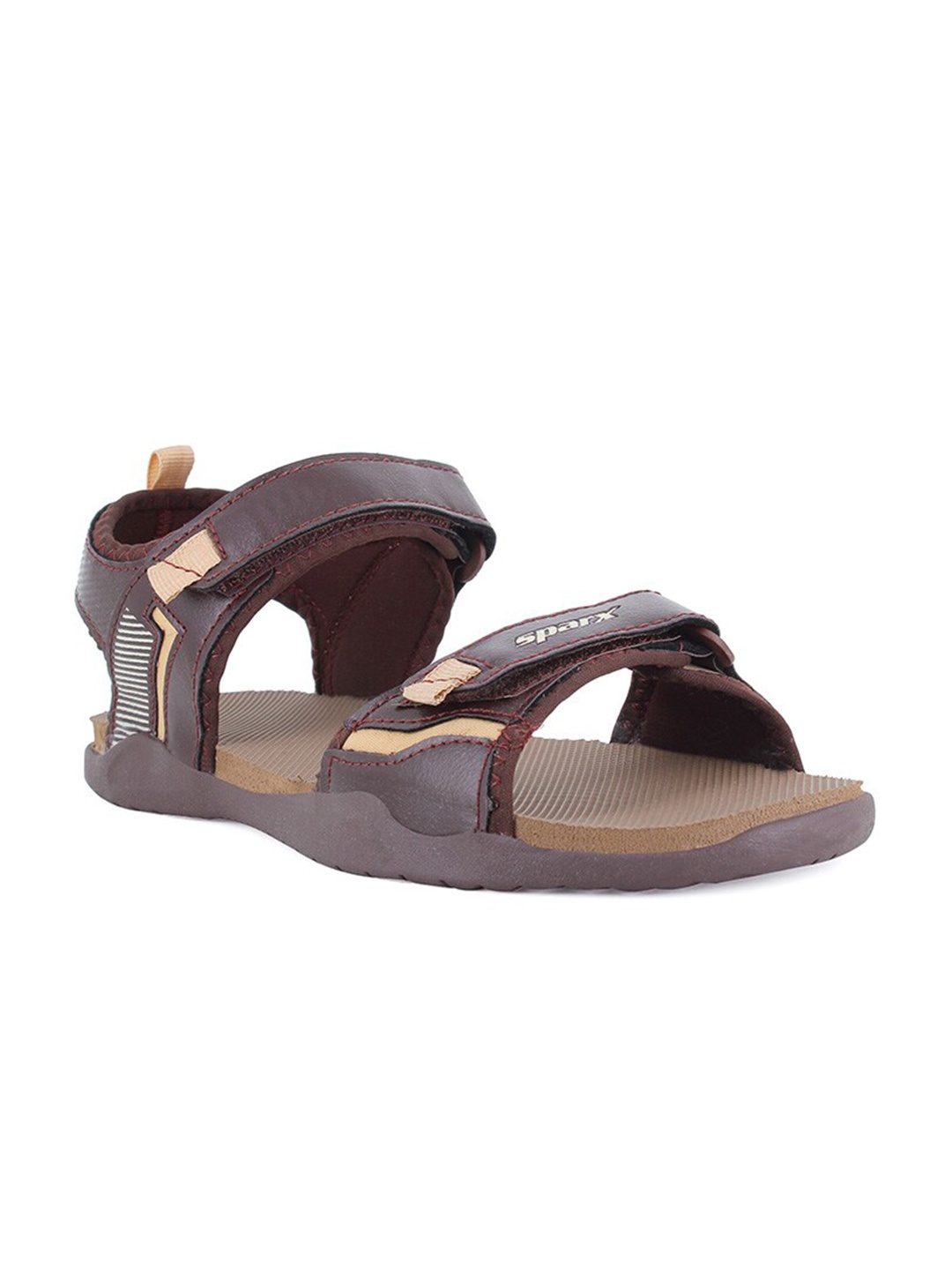 

Sparx Men Brown & Beige Sports Sandals