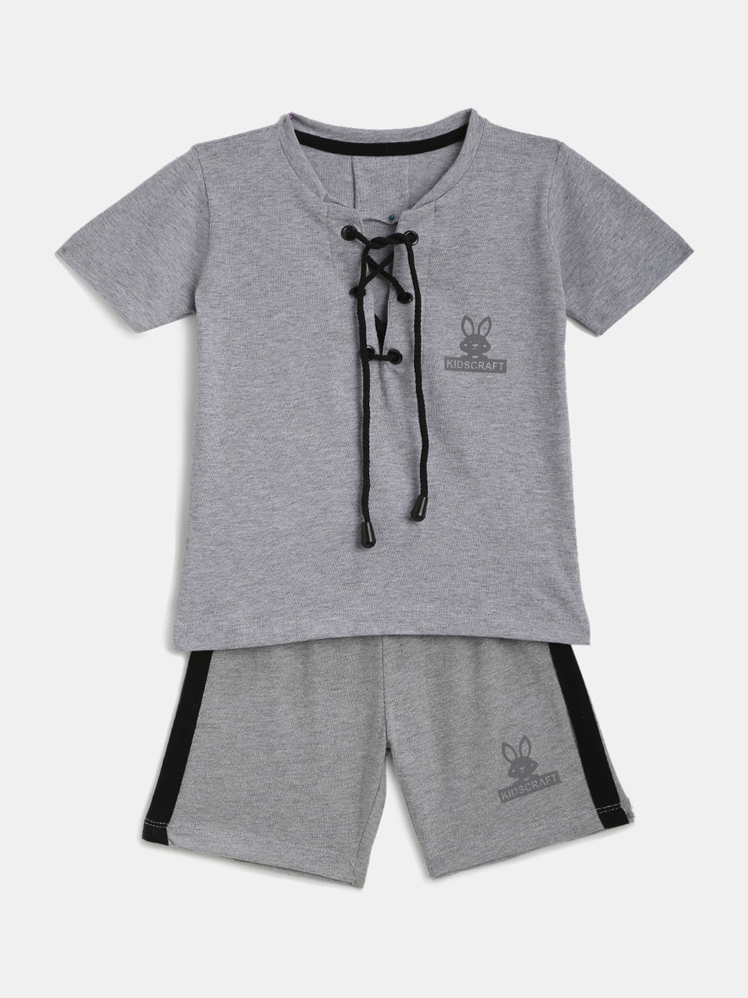 

KIDSCRAFT Boys Grey Clothing Set