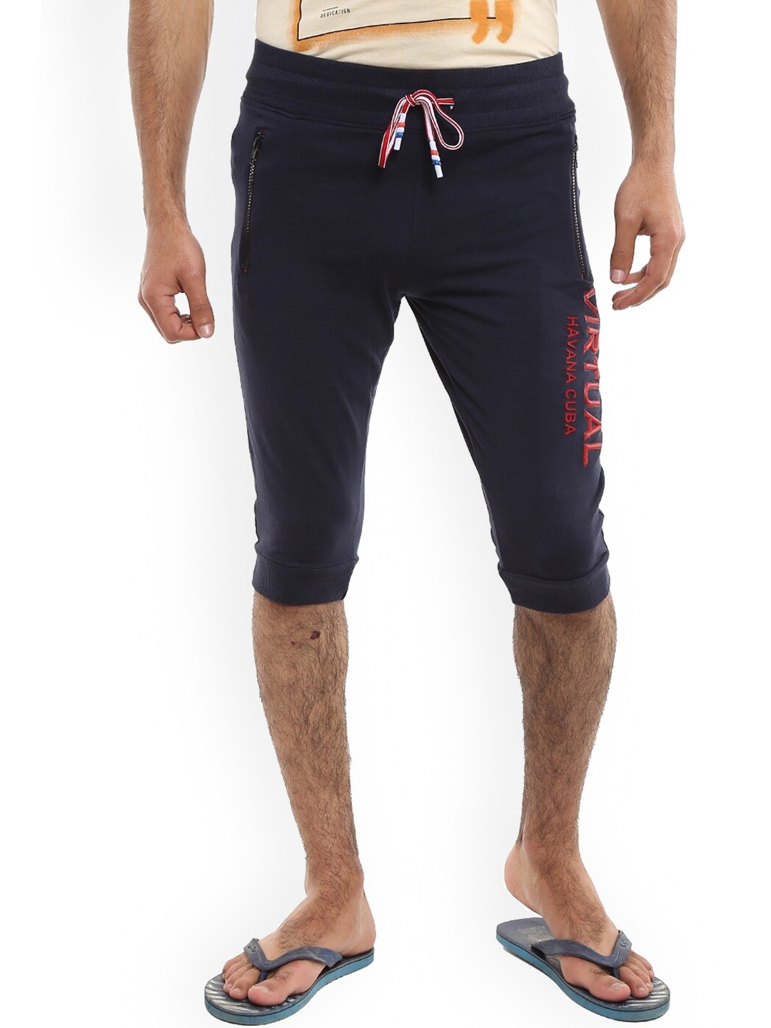 

V-Mart Men Navy Blue Shorts