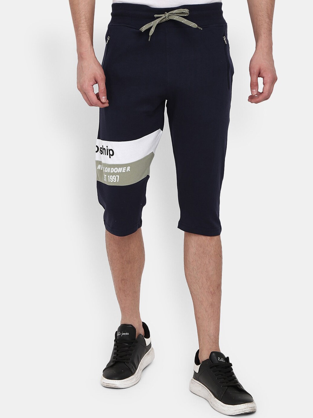 

V-Mart Men Navy Blue Shorts