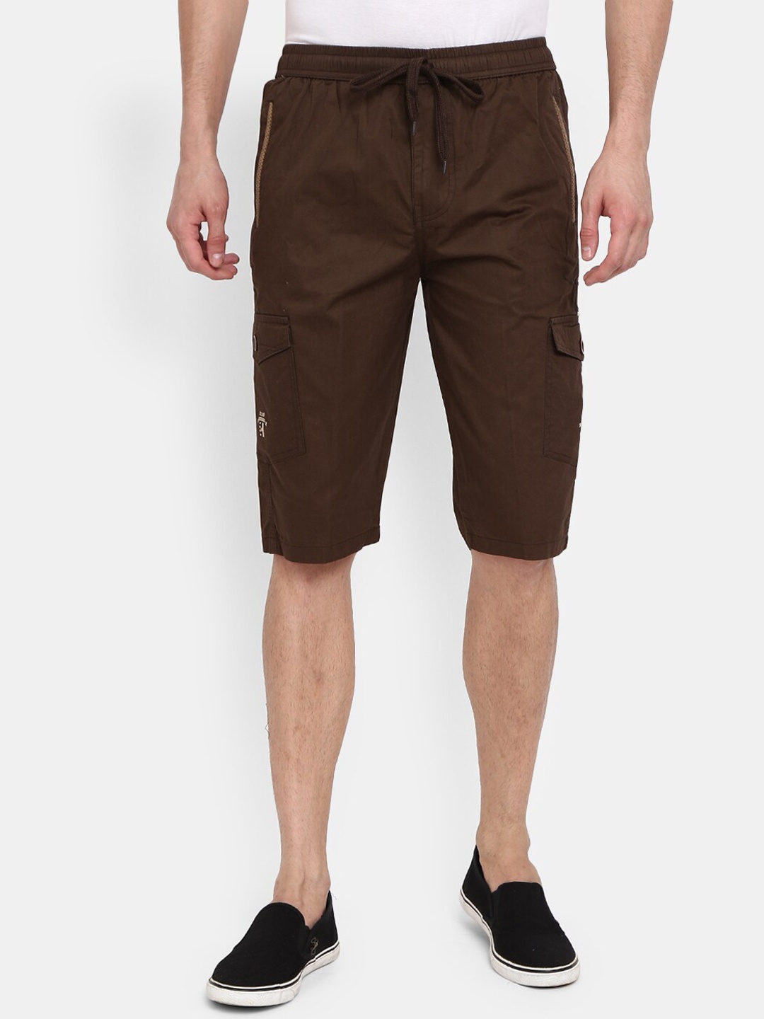 

V-Mart Men Brown Cargo Shorts