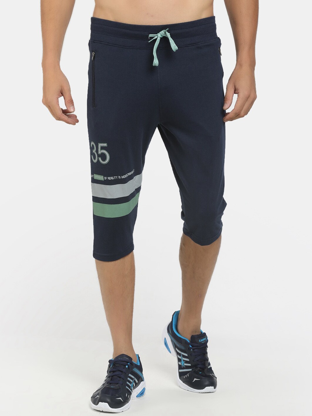 

V-Mart Men Navy Blue Shorts