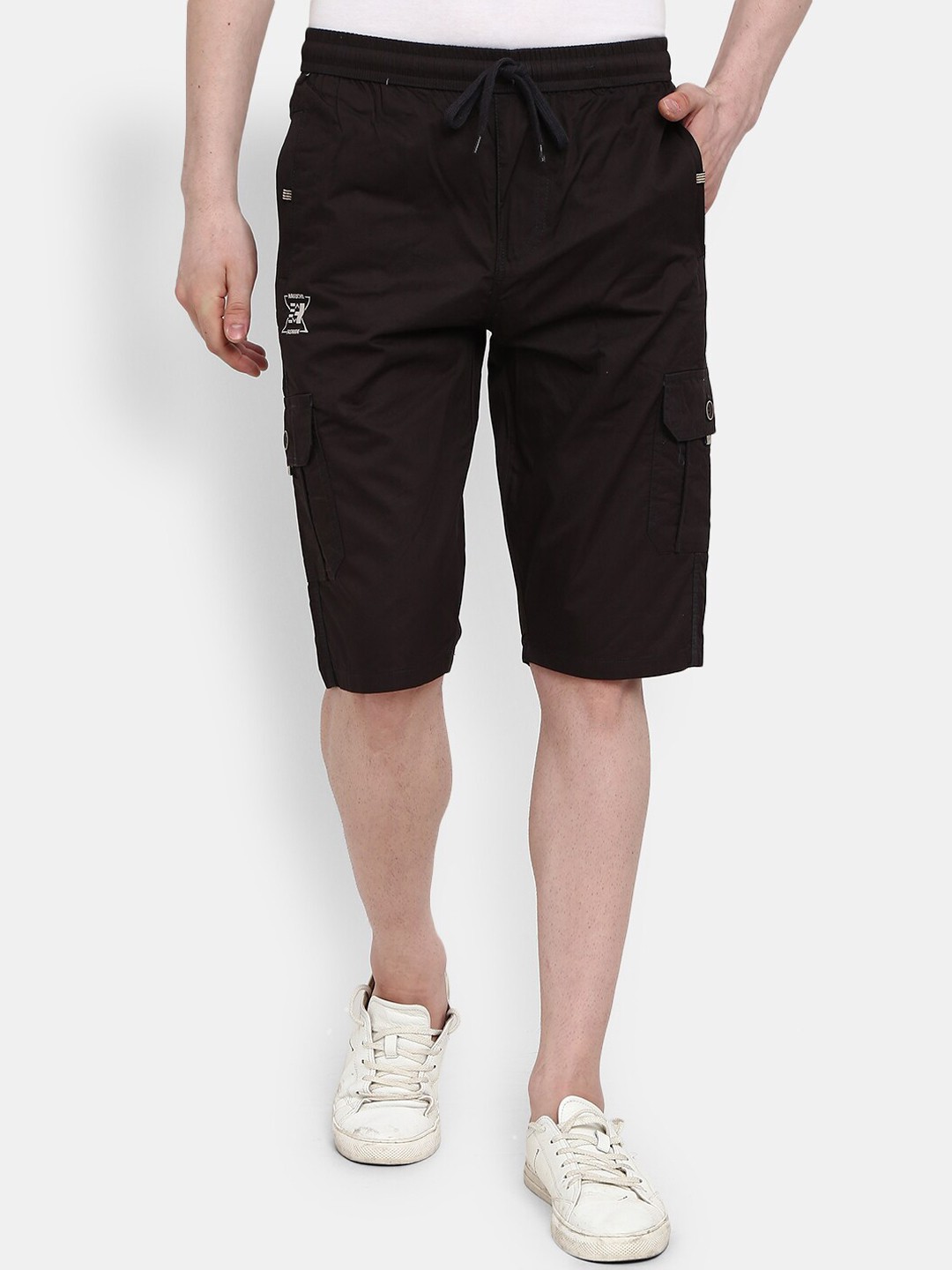 

V-Mart Men Grey Cargo Shorts