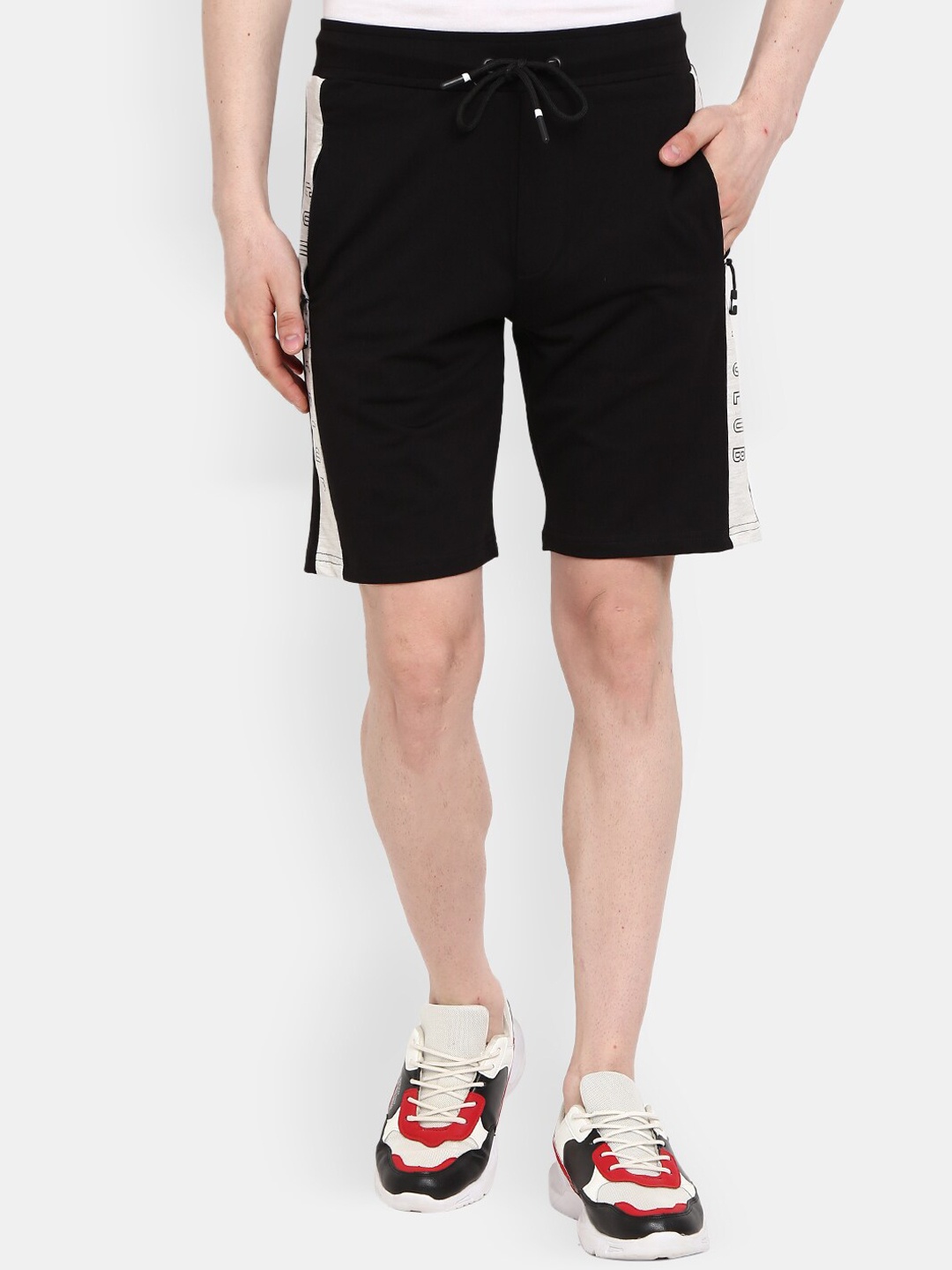 

V-Mart Men Black Shorts