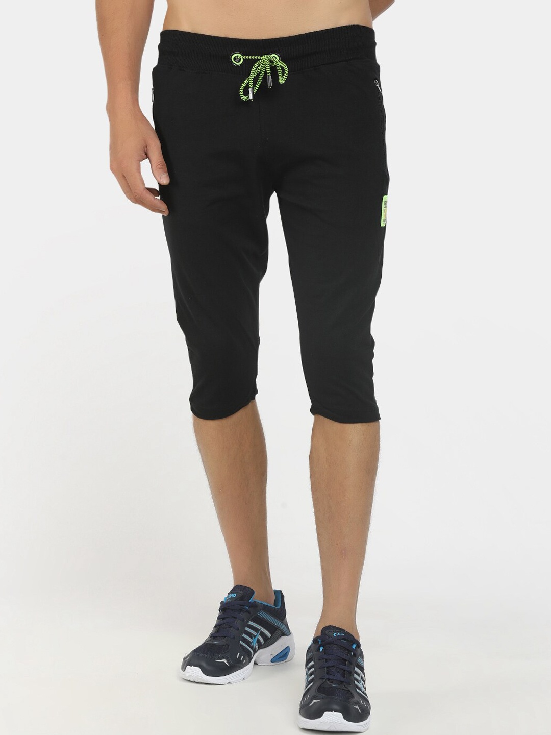 

V-Mart Men Black Sports Shorts