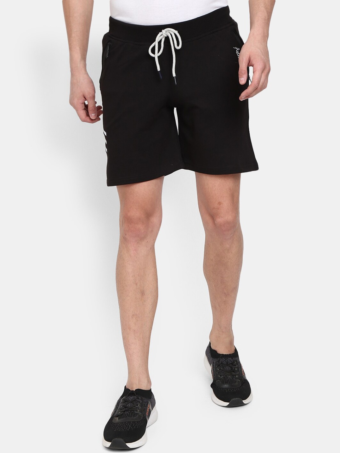 

V-Mart Men Black Shorts