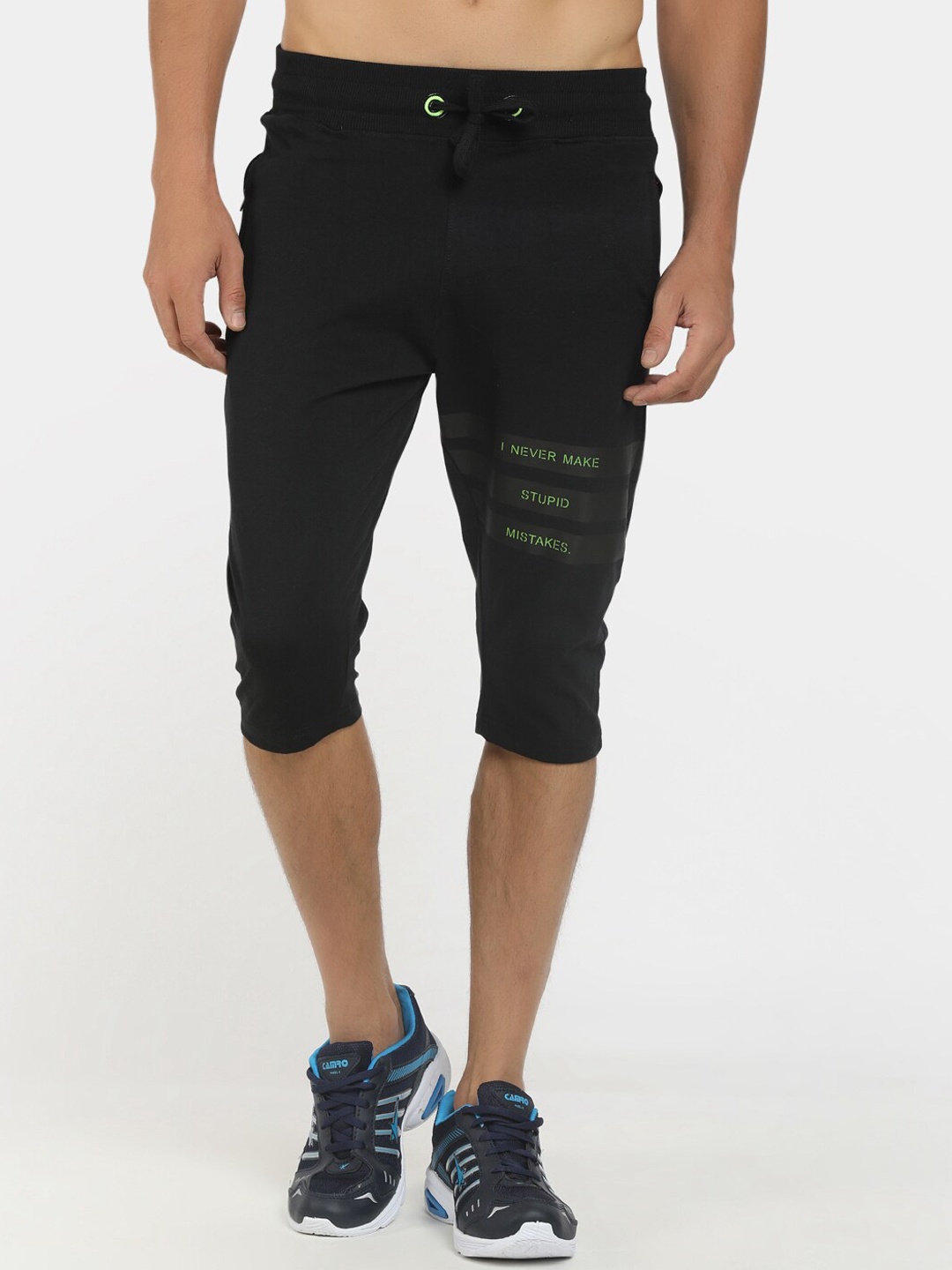 

V-Mart Men Black Sports Shorts