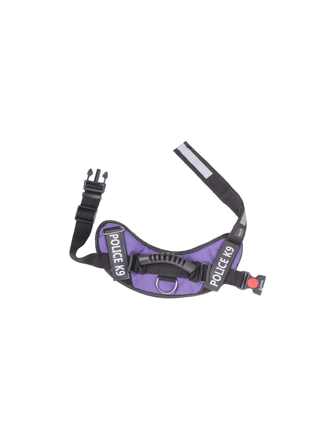 

Lulala Purple & Black Self-Design Pet Harness
