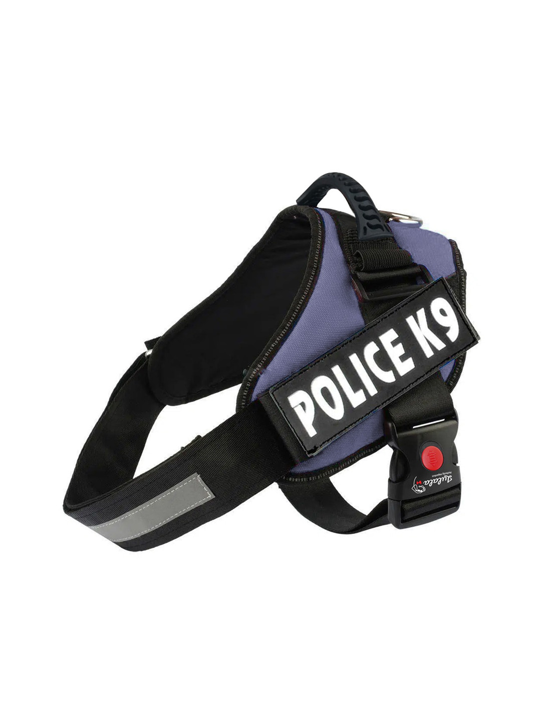 

Lulala Navy Blue & Black Self-Design Pet Harnesses