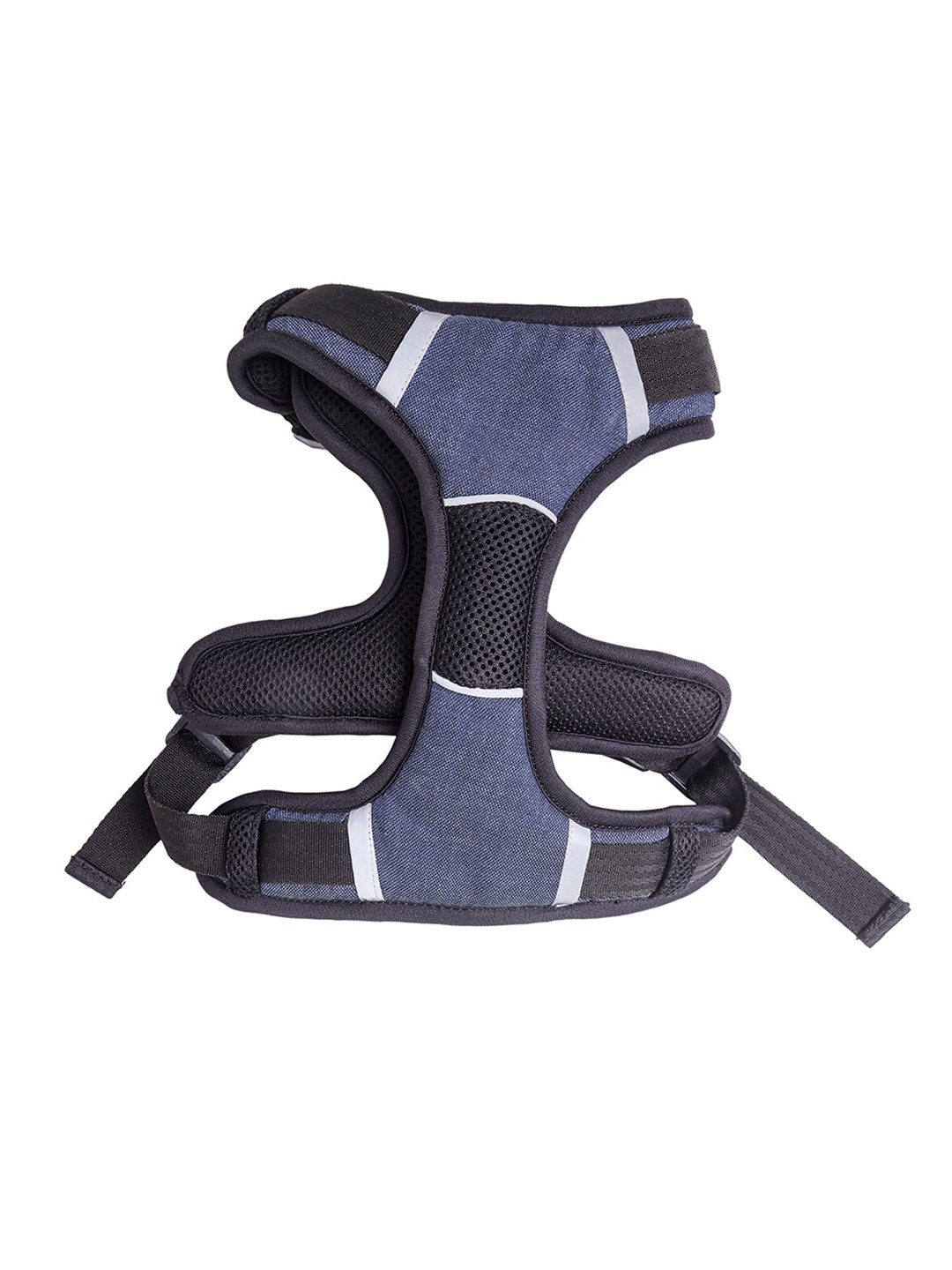 

Lulala Navy Blue Self-Design Pet Harnesses