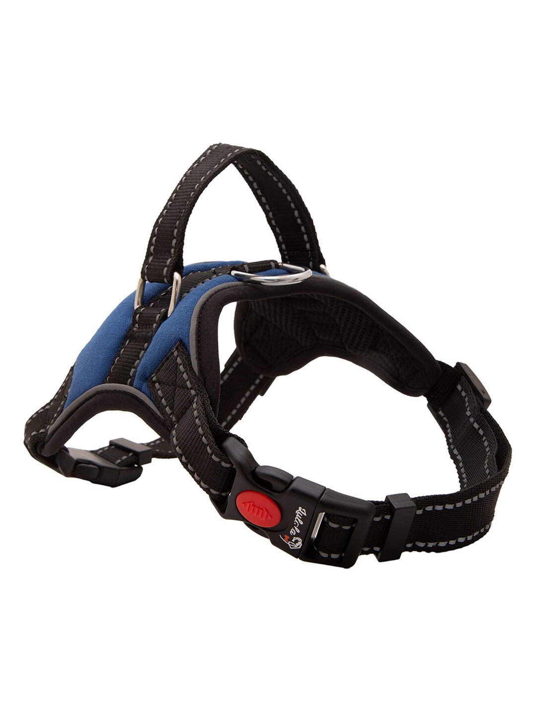 

Lulala Blue & Black Self Design Dog No-Pull Reflective Pet Harnesses
