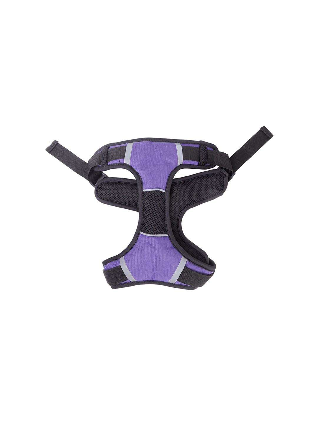 

Lulala Purple & Black Self-Design Pet Harnesses