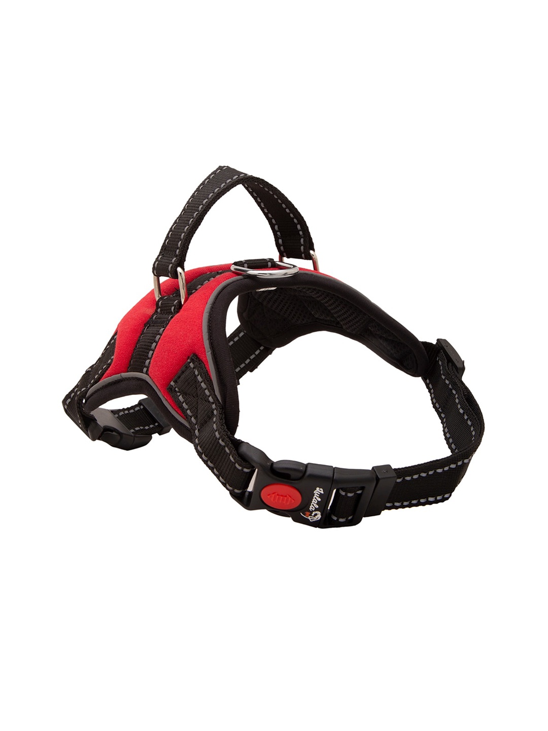 

Lulala Unisex Red Self-Design Pet Harnesses
