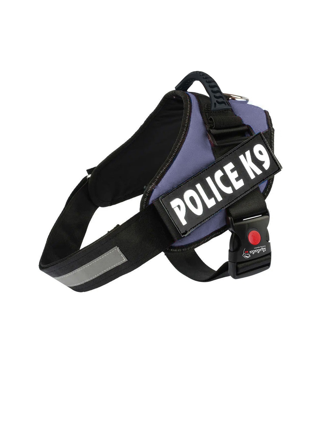 

Lulala Navy Blue Self-Design Dog Harness