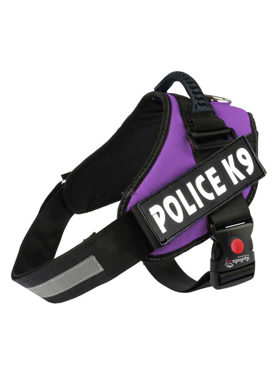 

Lulala Purple & Black Solid Pet Harnesses
