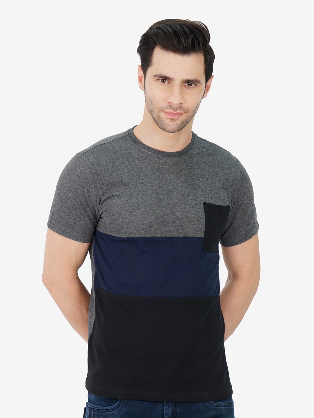 

Reshavio Men Multicoloured T-shirt, Multi