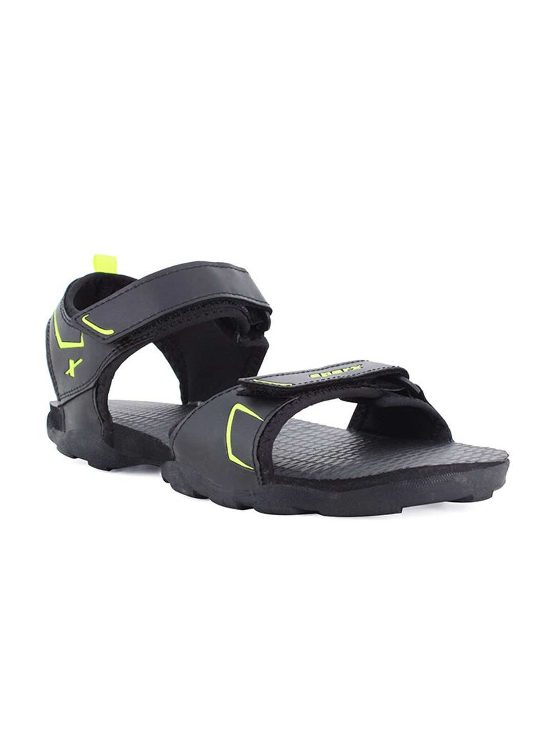 

Sparx Men Black & Green Sports Sandals