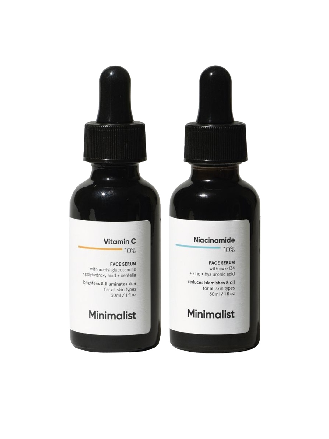

Minimalist Brightening & Smoothening Duo, White