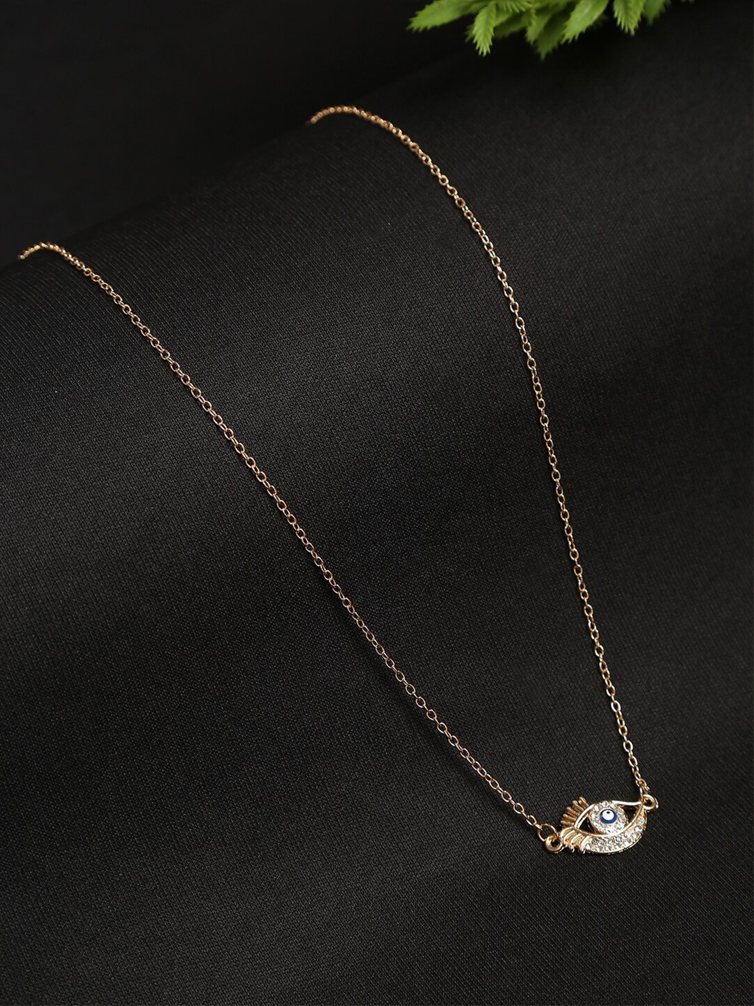 

Celena Cole Gold-Toned & White Gold-Plated Necklace