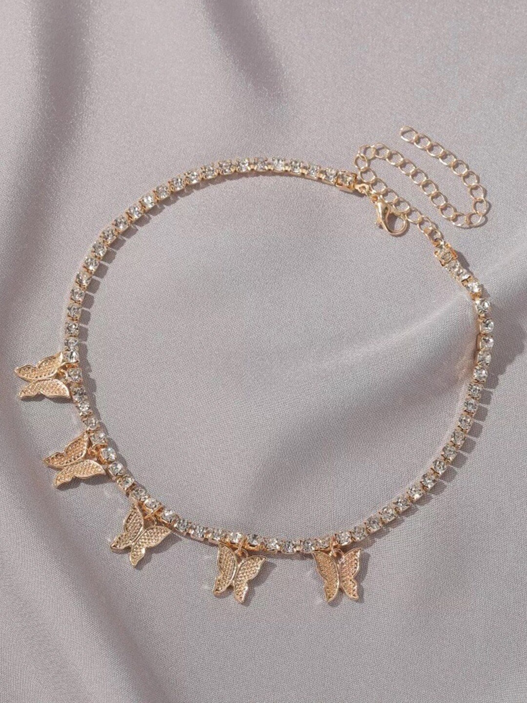 

OOMPH Gold-Toned Choker Necklace