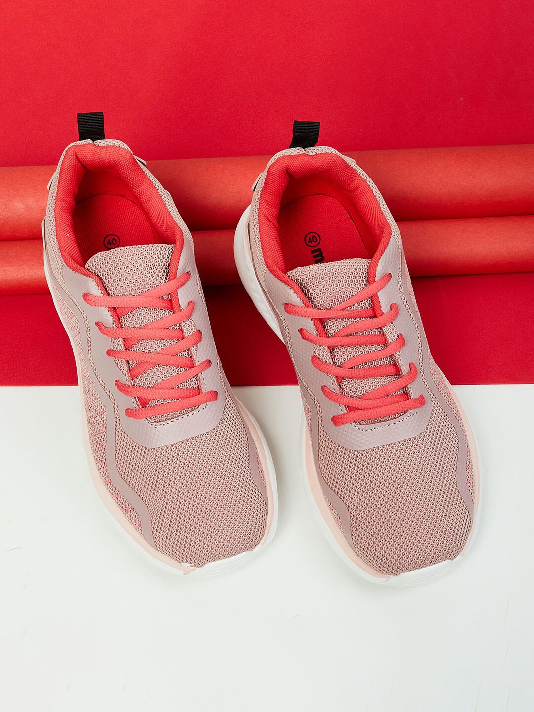

max Women Pink Walking Non-Marking Shoes
