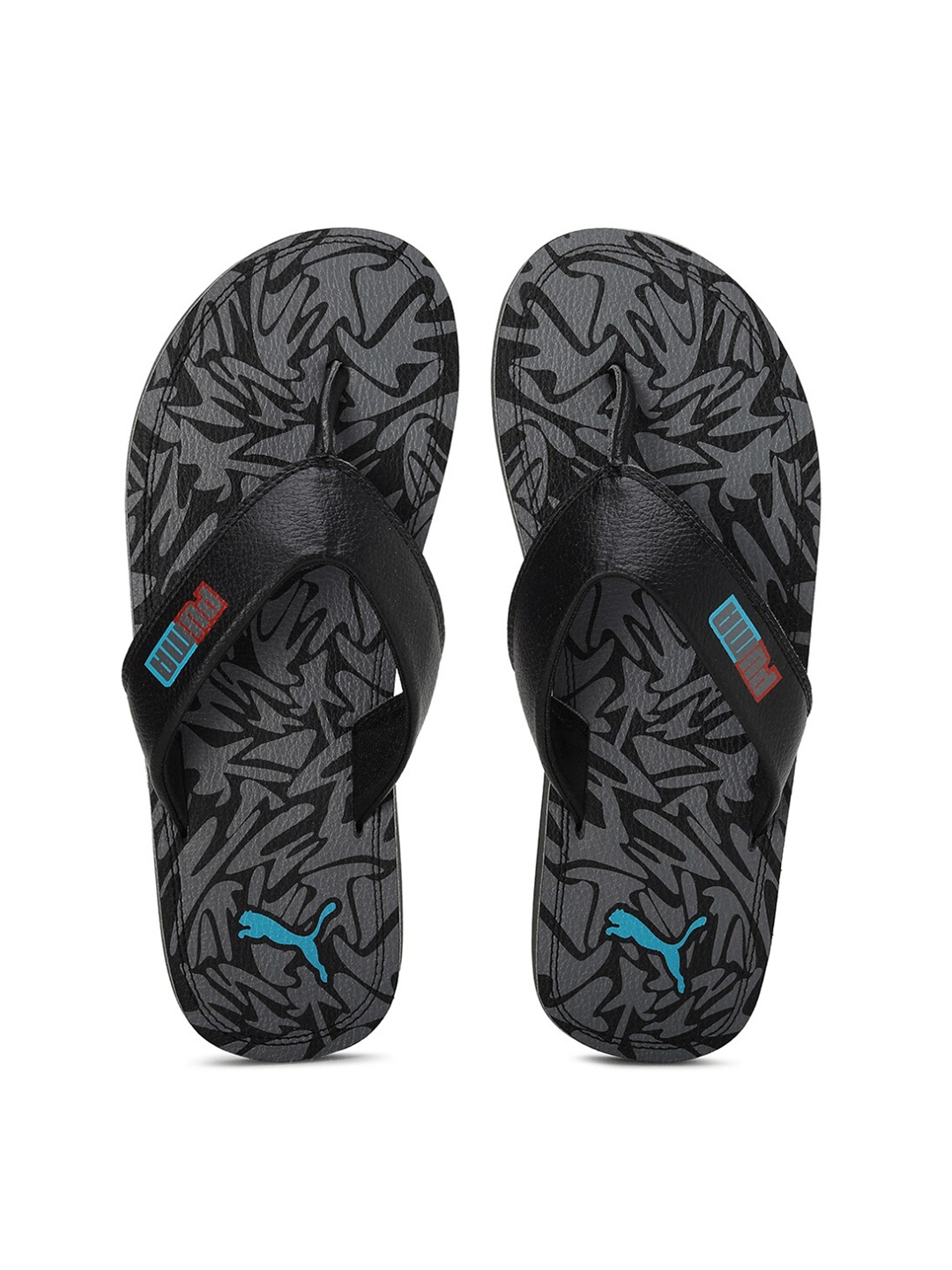 

Puma Men Black Ketava Graphic V3 Flip Flops