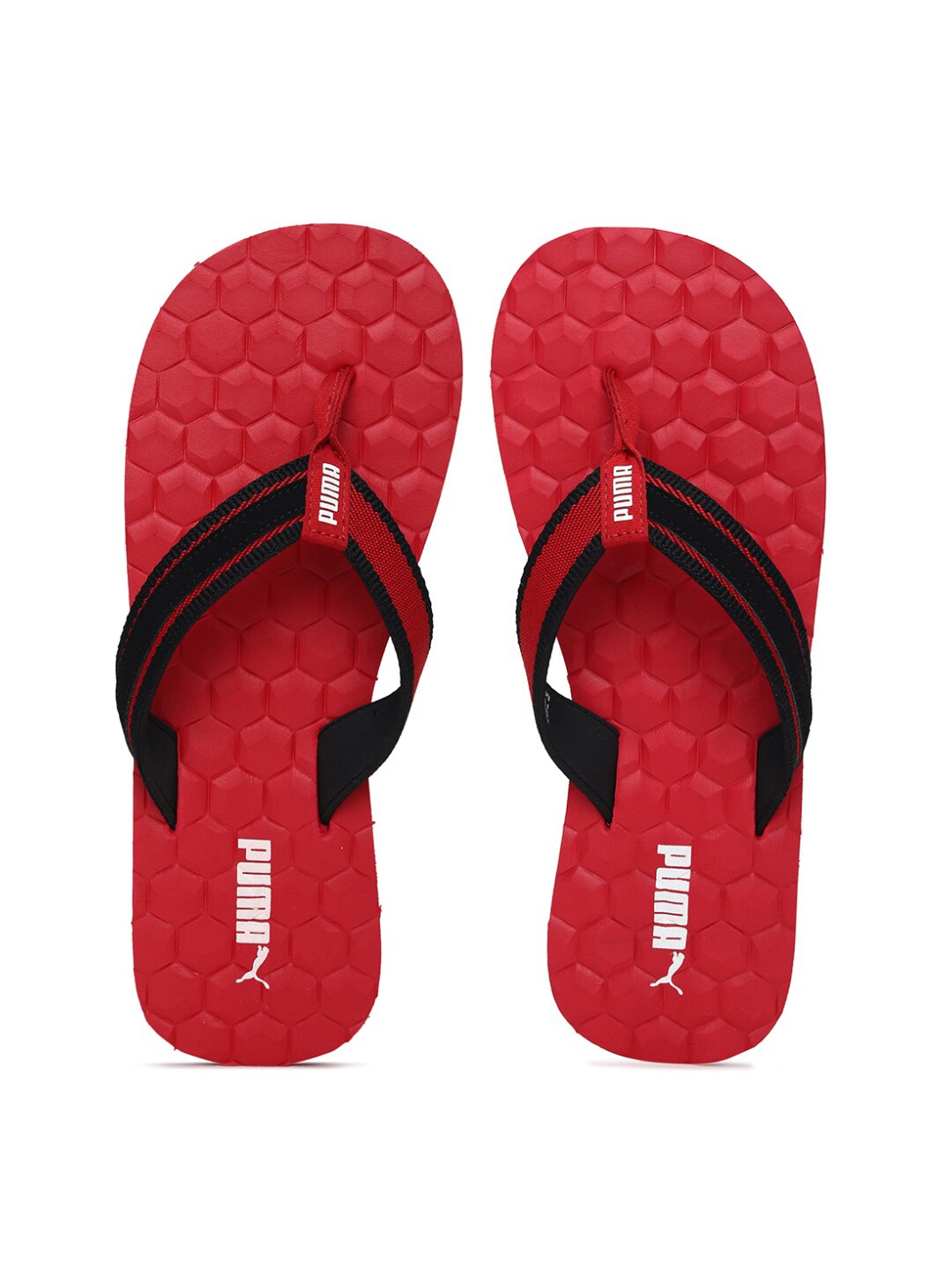 

Puma Red Fudge Flip Flops